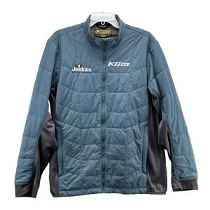 Klim Insulated Puffer Jacket Men's XL Water Resistant Reflective Moto Sport Snow